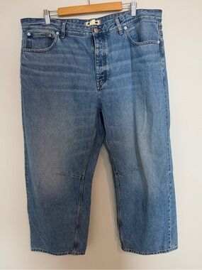 NWOT Madewell Curvy Darted Barrel Leg Jean sz.33